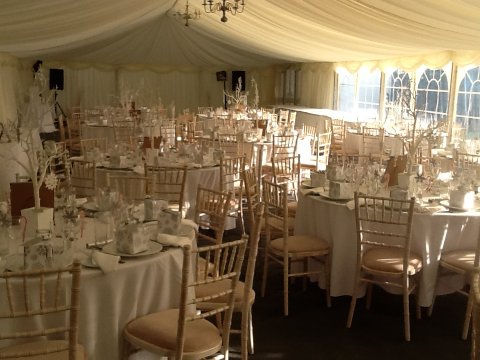 Wedding Venue Decoration - Grice & Foster Marquee and Banqueting Hire-Image 12531