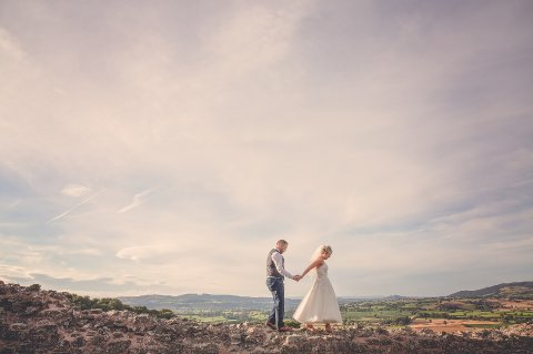 Montgomery Castle, with thanks to Kat and Jamie and Rocksalt Photography - Montgomery Weddings