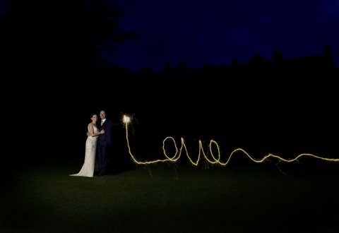 Getting creative with sparklers! - Amie Parsons Photography
