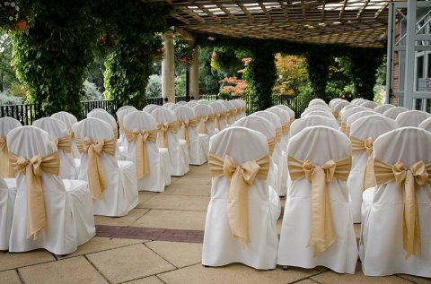 Ceremony on the terrace at the Sun Pavilion, Harrogate - The Sun Pavilion, Harrogate