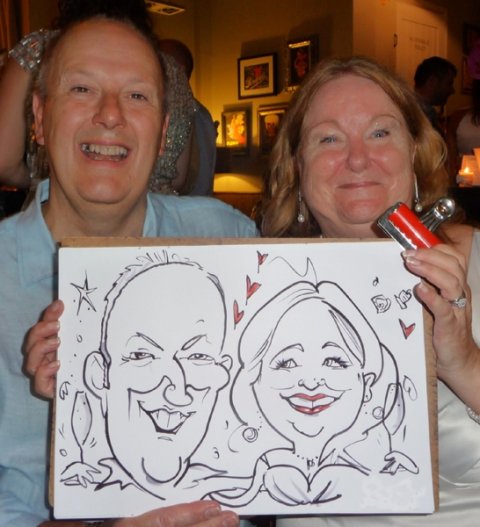 Wedding Guest Books - Caricatures by Soozi-Image 40041
