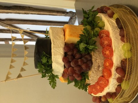 A small cheese tower - Prestige Bars and Catering Ltd