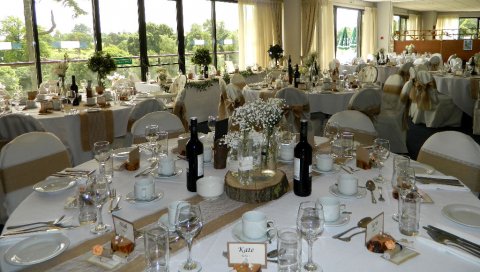 Harlestone Park Wedding - Party Linen Venue Decor Specialists