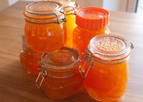 Homemade marmalade at Fairways Bed and Breakfast in Crewkerne in Somerset - Fairways Bed and Breakfast