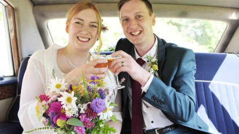 Bright and cheery summer wedding - The Flower Farm