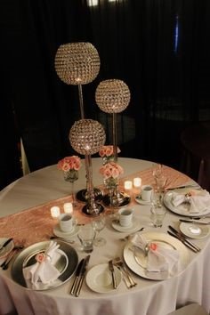 Globe Table Decorations - The Event Hire Company