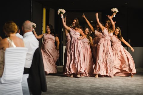 Bridesmaids dancing - Fabulous Together 
