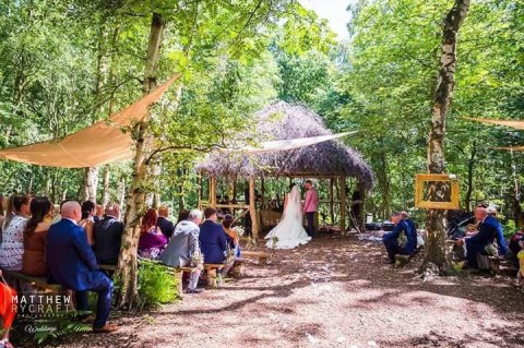 Ceremony in the Woods CWW - Cheshire Woodland Weddings 