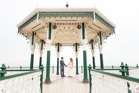 Couple, Brighton Band Stand - Angel House