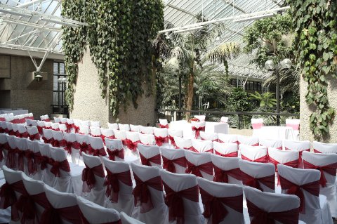 Conservatory terrace ceremony - Barbican Centre