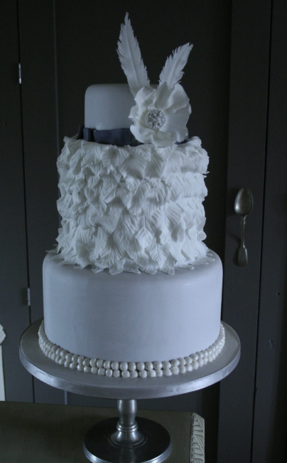 20's Style Wedding Cake - Plan It Cake
