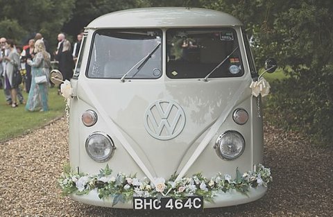 wedding cars kent - The White Van Wedding Company