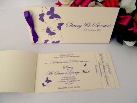 Wedding Invitations and Stationery - Yellow Blossom Designs Ltd-Image 5994