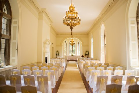 Ballroom Ceremony - Clearwell Castle