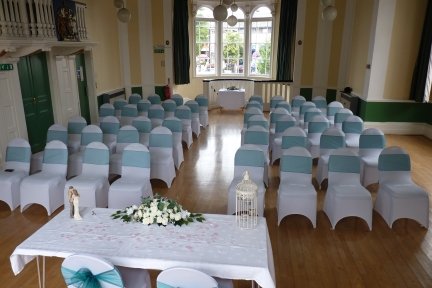 Wedding Ceremony at Lutterworth Town Hall in partnership with the Greyhound - The Greyhound Coaching Inn and Hotel