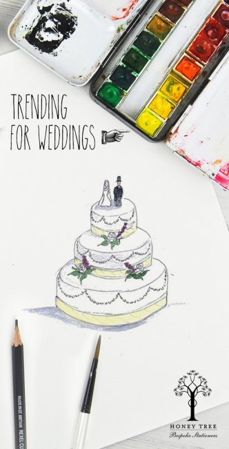 Wedding Invitations and Stationery - HoneyTreeWeddings.com-Image 189