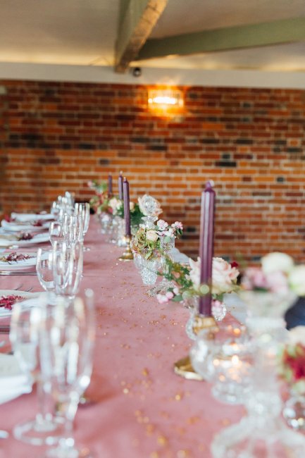 Wedding Table Decoration - Linen & Lace-Image 6076