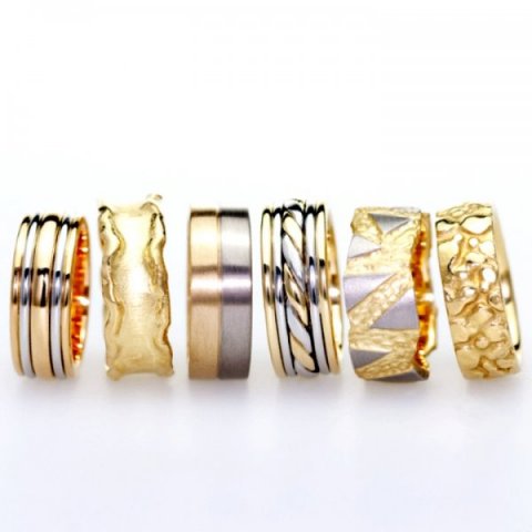 Handmade Wedding Rings - Aurum designer-jewellers