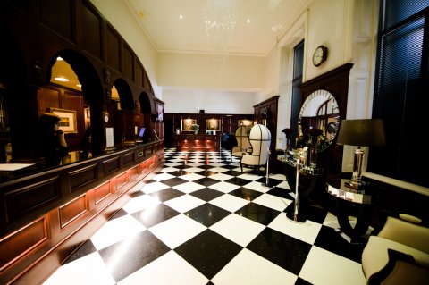 glamorous marble reception - Atlantic Hotel