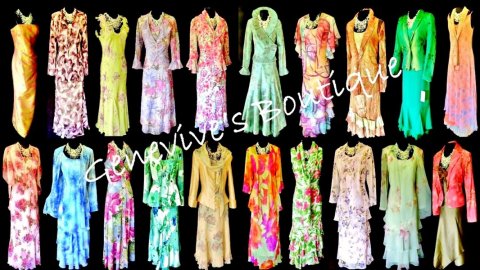 Colourful Wedding Outfits - Genevive's Boutique