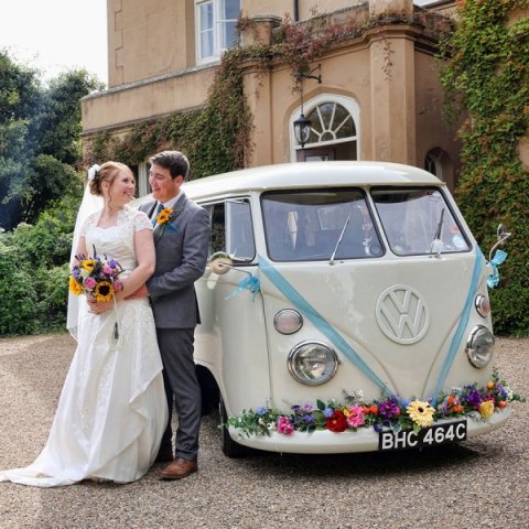 wedding car hire - The White Van Wedding Company