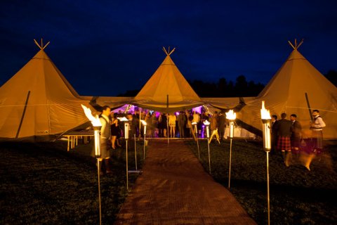 Wedding Reception Venues - Highland Tipis Ltd-Image 8724