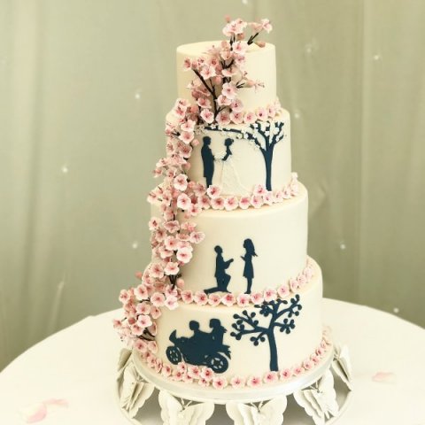 Wedding Cakes - Claire's Custom Cakes-Image 44752