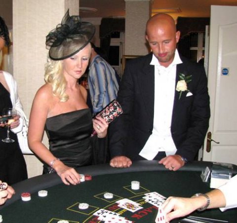 Blackjack Party Hire - Ace of Spades Mobile Casino Hire 