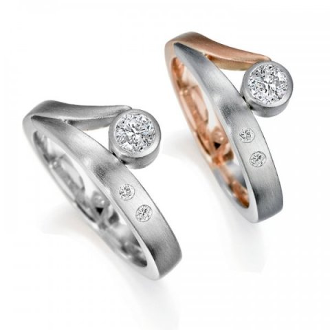 Contemporary Engagement Rings - Aurum designer-jewellers