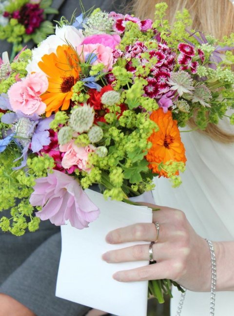Cambridge wedding flowers - Bouquets and Butterflies 