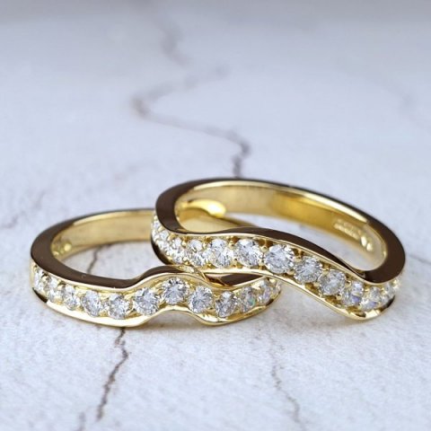 Fitted Wedding Rings - Aurum designer-jewellers