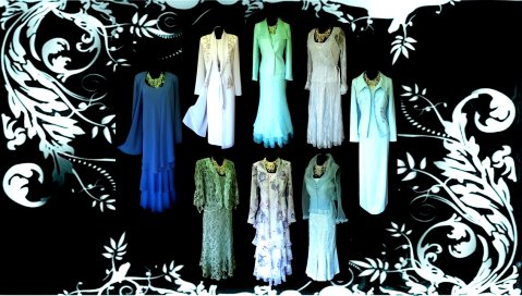 Wedding Outfits in Blue - Genevive's Boutique