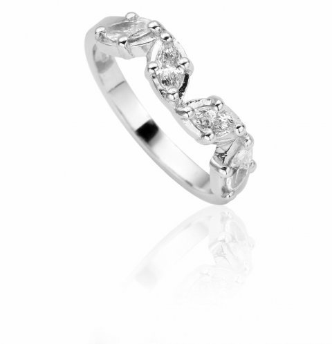 Platinum and diamond shaped to fit wedding ring - Claire Troughton Fine Jewellery Design 