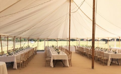 Traditional Wedding Marquee - Richardson Event Hire