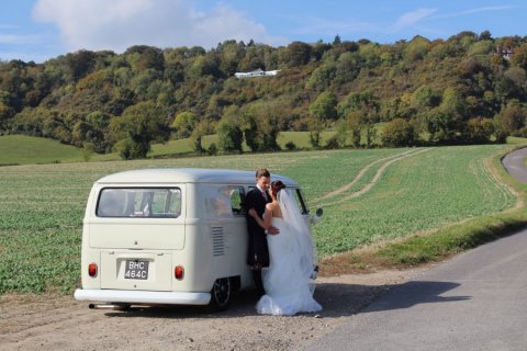 wedding campervan hire - The White Van Wedding Company
