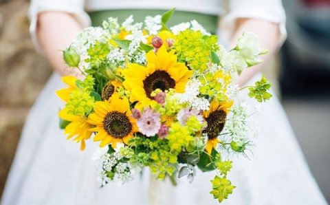 sunflower bouquet - The Flower Farm