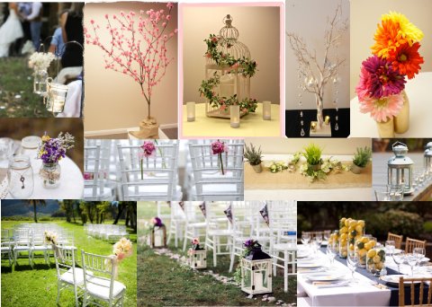 Spring Wedding Board - The Event Hire Company