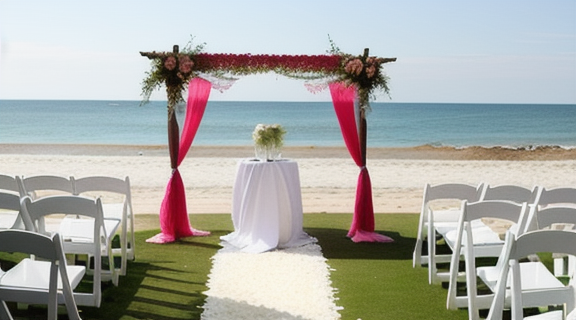 A-picturesque-beach-wedding-ceremony