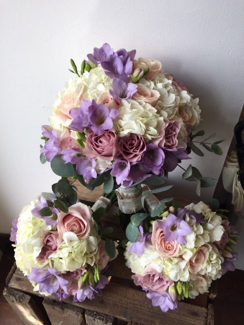 We can also help in choosing the perfect bouquet for your day - Make Believe Events
