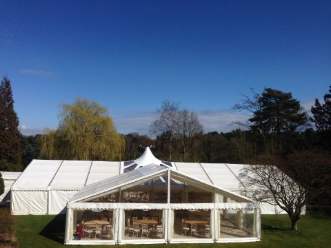 Clear PVC and Cone - Marquees Direct 