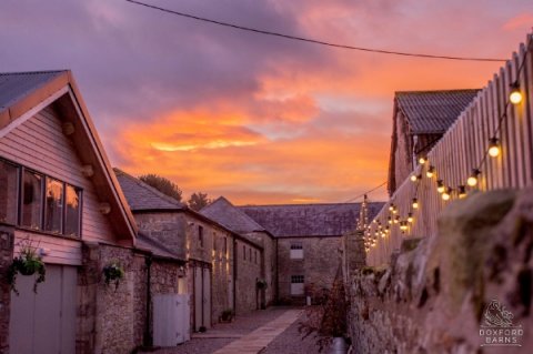 Doxford Barns Sunset - Doxford Barns