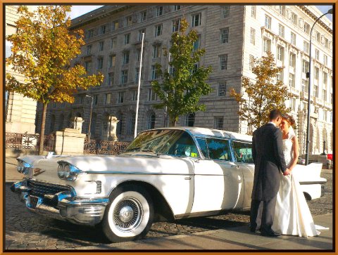 1958 Cadillac - Birkdale Classics Wedding car hire 