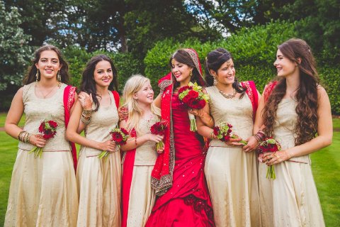 Asian Wedding flowers in Leeds by Fantail Florist - Fantail Designer Florist