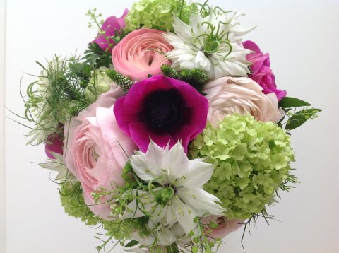 spring bridal bouquet - Pollen Floral Joy 