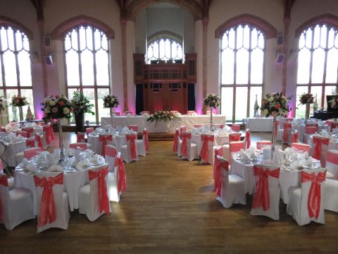 Great Hall - reception - Bedford School