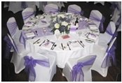 Specially Dressed Tables - Teesside Golf Club