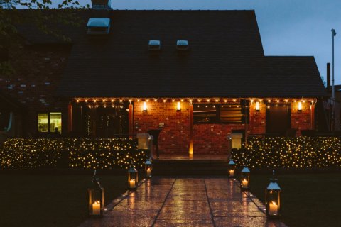 Venue Entrance - The Venue at Moddershall Oaks