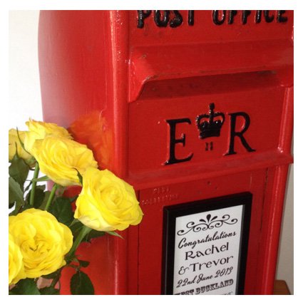 post box hire - Living the Cream Ice Cream Tricycle and Event hire