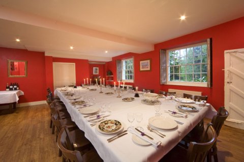 The Red Dining Room, Tone Dale House - The Big House Company