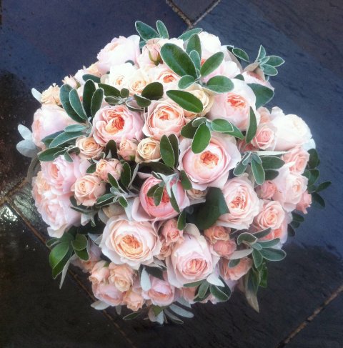 garden rose bouquet - Rose&Mary